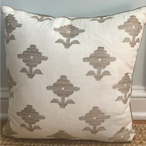 Schumacher pillow